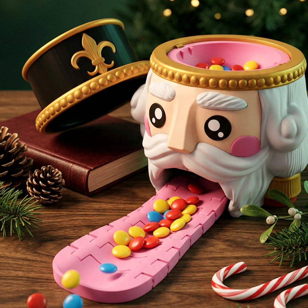 Nutcracker Head Christmas candy dispenser by Candy Heads – photo 4