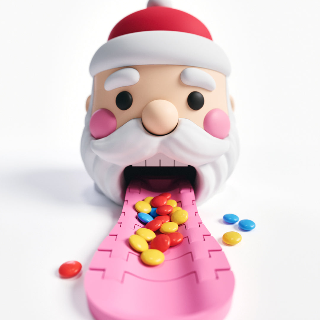 Santa Head Christmas candy dispenser by Candy Heads – photo 6